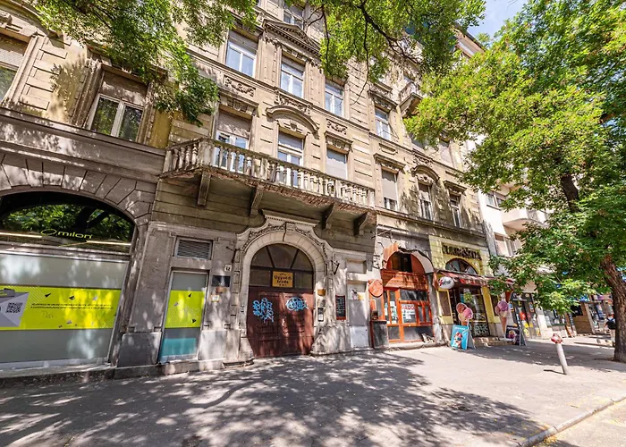 Apartament Westend Loft Chic 2br W Ac By Nyugati & M3 Metro Budapeszt