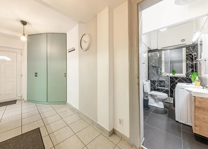 Apartament Westend Loft Chic 2br W Ac By Nyugati & M3 Metro Budapeszt