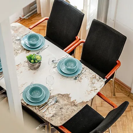 Lejlighed Westend Loft Chic 2br W Ac By Nyugati & M3 Metro Budapest