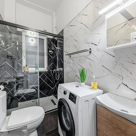 Apartmán Westend Loft Chic 2br W Ac By Nyugati & M3 Metro